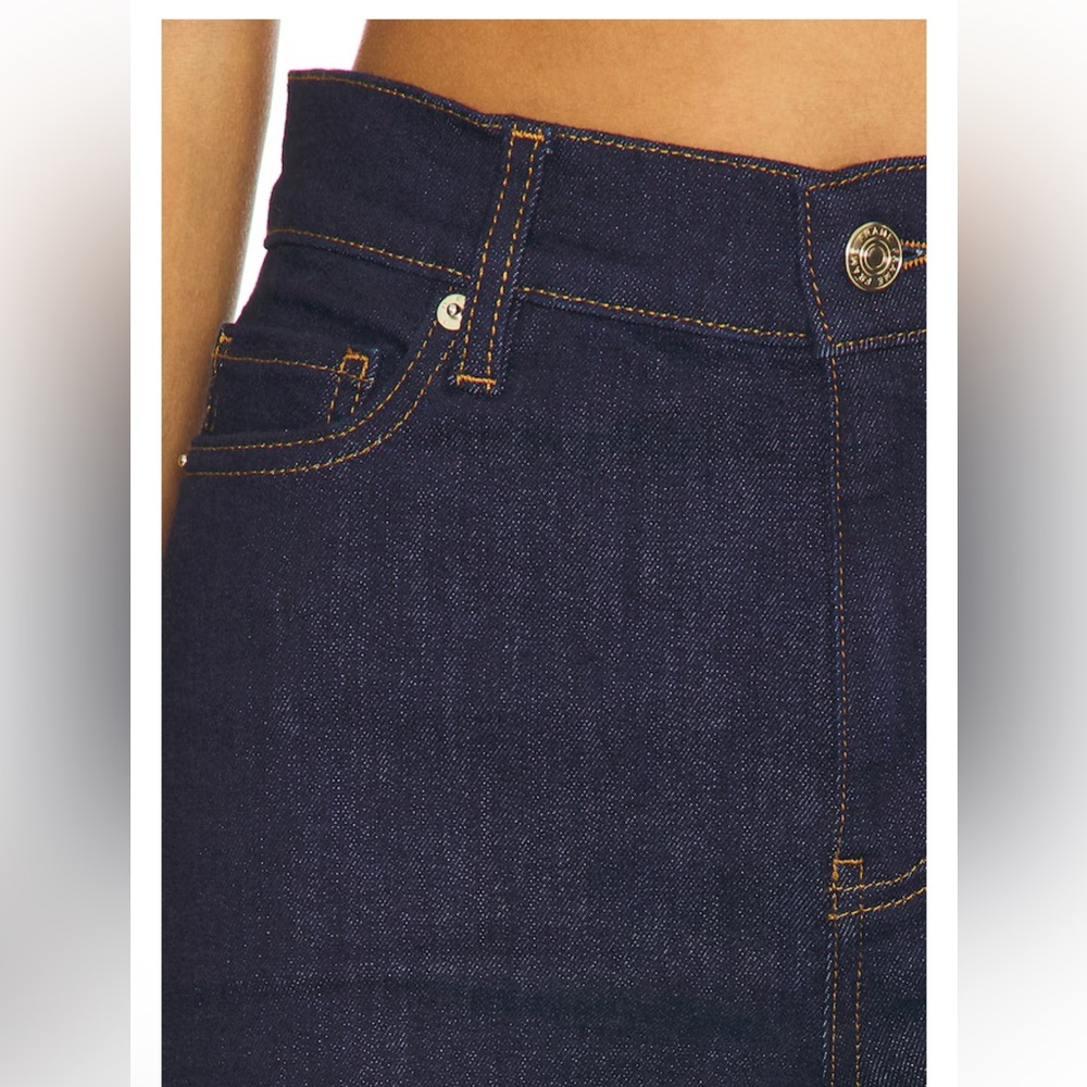 NEW Frame Le Slim Palazzo Long Wide Leg Jeans in Rinse Size 28 - Picture 4 of 10
